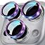 YWXTW Camera Lens Protector for iPhone 17 Pro/iPhone 17 Pro Max, [1 Step Installation Tray] Tempered Glass Screen Protector Metal Individual Camera Cover Accessories Case Friendly (Cosmic Orange)